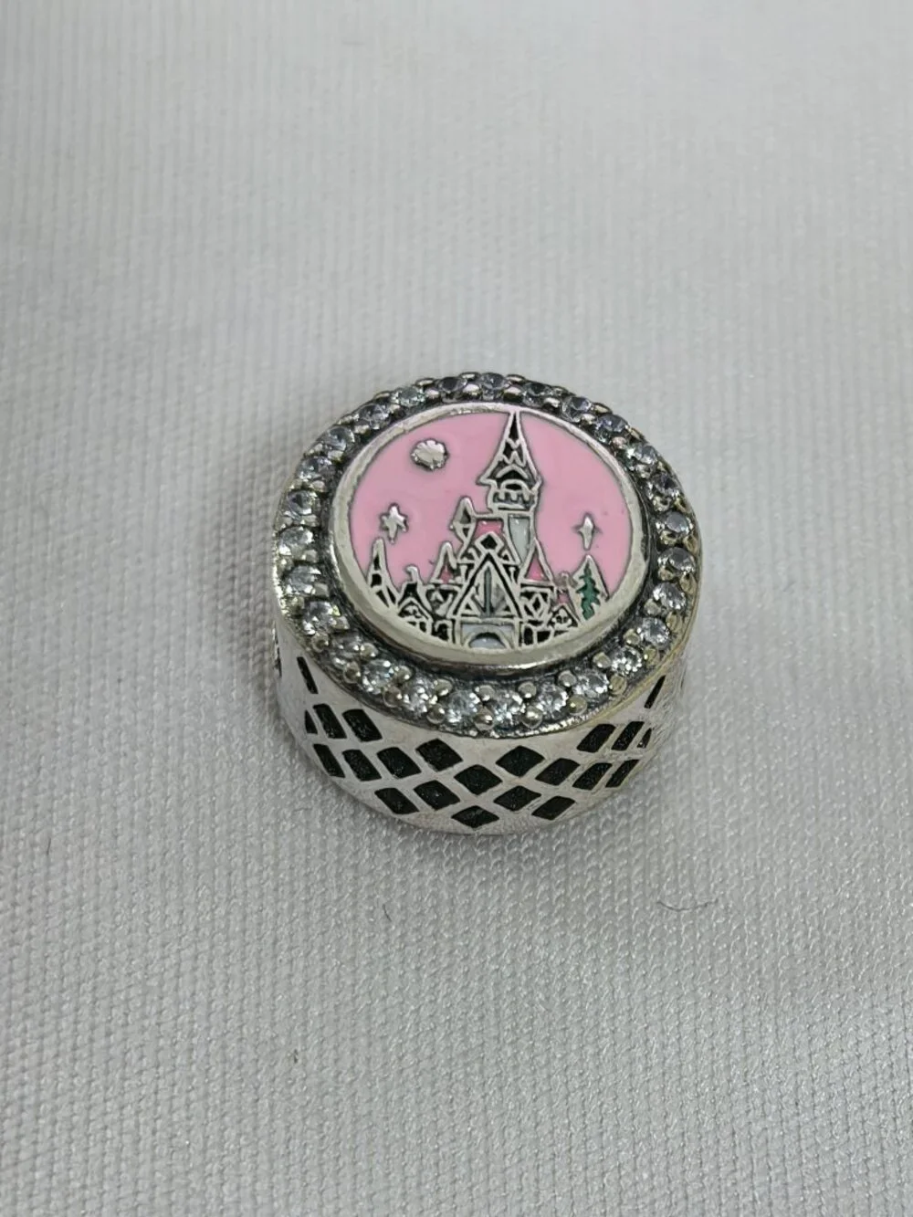 Pandora Disney Castle Exclusive Charm Pendant, S925 Silver Jewelry